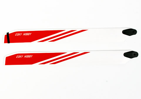 EK4-0009R main blade :315*32*4.6 mm (wooden,Red color ) - Click Image to Close